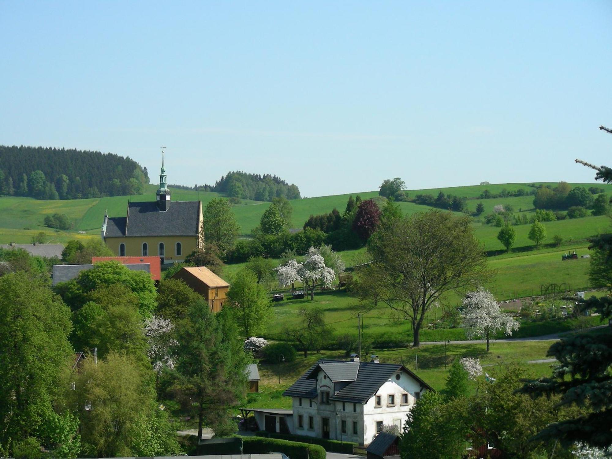 Ferienwohnung Hinterhermsdorf Glaser เซบนิทซ์ ภายนอก รูปภาพ